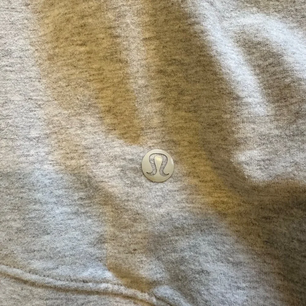 GUC Lululemon Make A Move Long Sleeve Cowl Neck Pullover, Light Gray, Size: 4 - Picture 9 of 9